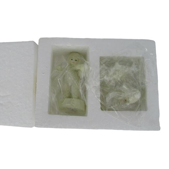 Dept 56 Snowbabies Set of 2 "You Are My Lucky Star" Pewter 76703 - Picture 1 of 3